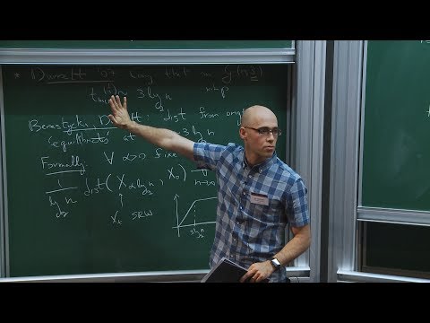 Eyal Lubetzky - 1/3 Spectral vs. geometric approaches to random walks on random graphs