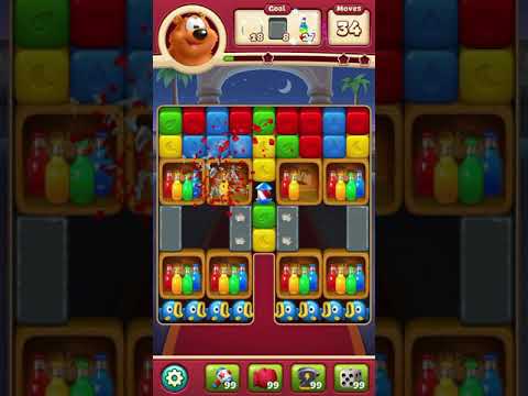 Toon Blast Level 3419 NO BOOSTERS - A S GAMING ✔️