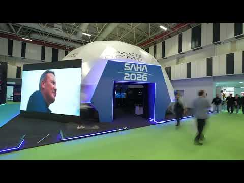 SAHA 2026 dome çadır tamamlanmış proje videosu
