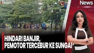Download lagu Dramatis! Niat Hindari Banjir, Pemotor Ini Malah Tercebur Sungai | iNews Room (18/01) mp3