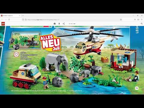 Polle wird vom Lego Katalog 2021 2. Halbjahr enttäuscht.