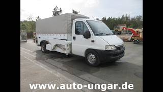 Fiat Ducato Ruthmann Cargoloader HF1145 Niederflurhubwagen mit Contai tarpaulin truck < 3.5t | Image 4 - Autoline