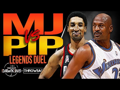 The Game Michael Jordan X Scottie Pippen Played vs Each Other For The First Time | VintageDawkins