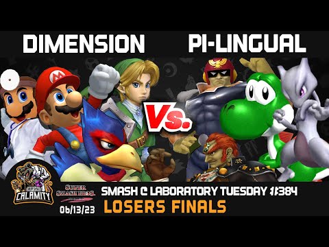 S@LT #384 | #SSBM Singles - Dimension vs Pi-Lingual - Losers Finals