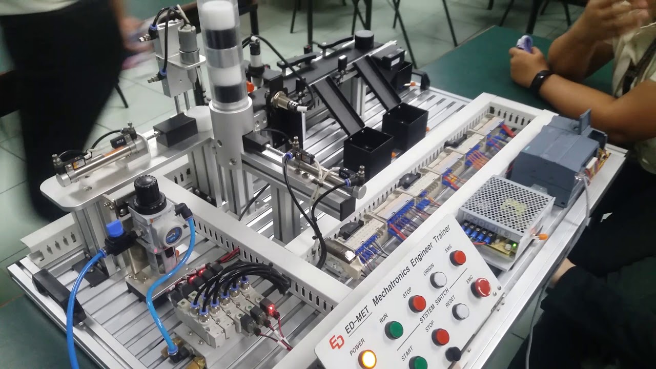 Mechatronics Process Control using HMI