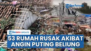 Angin Puting Beliung Terjang Kalijero Lampung Tengah, 53 Rumah Rusak & Industri Bata Ikut Terdampak