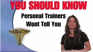 Personal Trainer What They Won't Tell You When Finding A Personal Trainer  360-250-3577