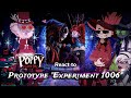 Overlords React To Poppy Time Prototype Experiment 1006 Hazbin Hotel X Poppy Time Gacha Life 2