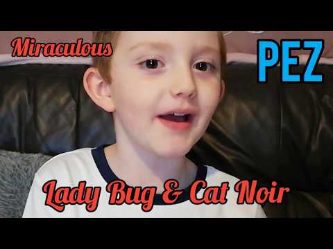 Miraculous LadyBug & Cat Noir Pez Dispensers OUT NOW £1 - #pez #disney #ladybug #cat #nickjunior