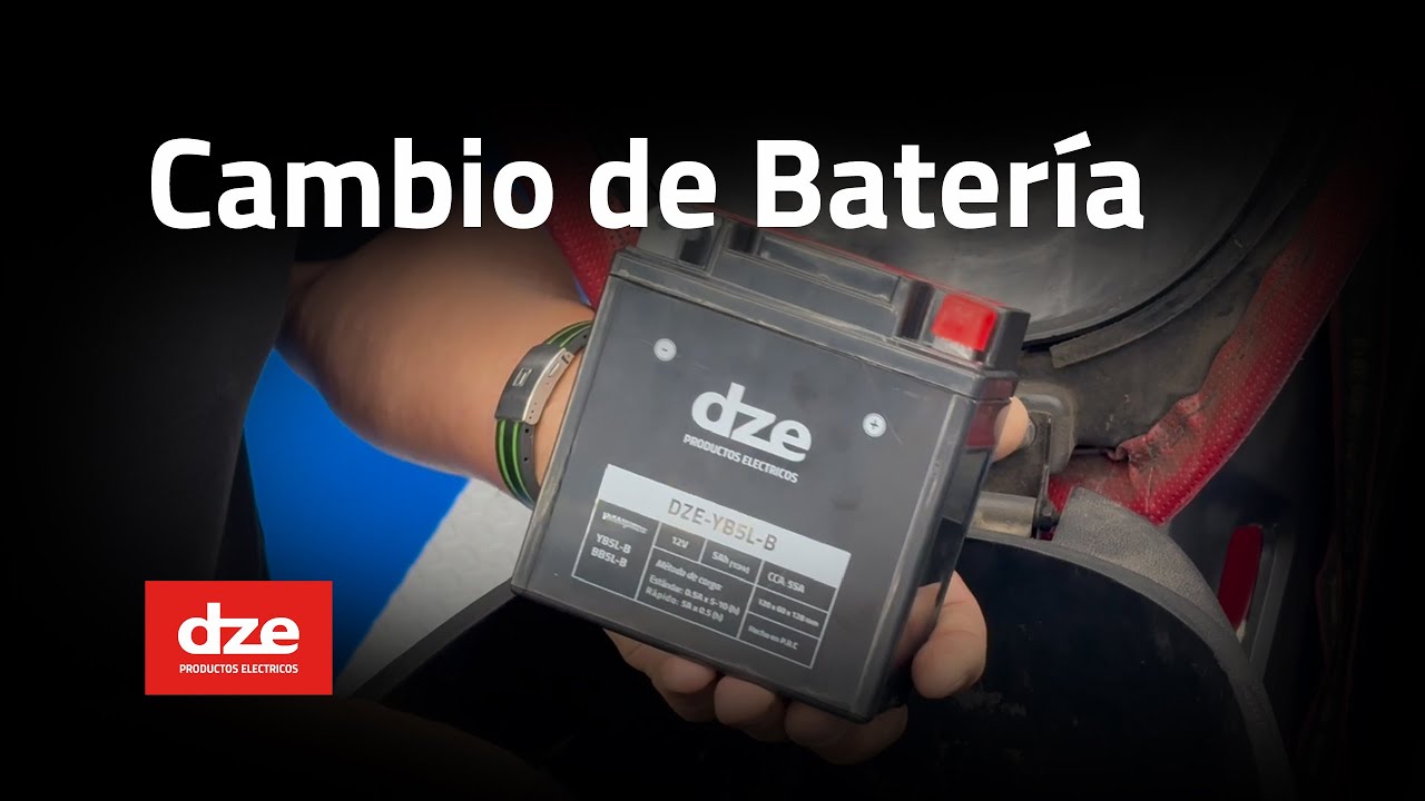 Cómo cambiar la batería de tu moto en simples pasos