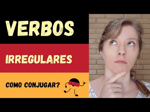 Existe uma regra para verbos irregulares do alemão?
