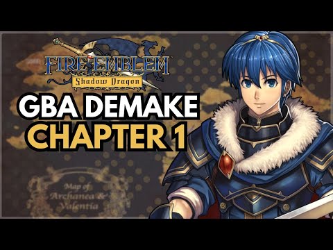 Fire Emblem Reimagined: Shadow Dragon Demake GBA ROM Hack - Chapter 1 Playthrough!