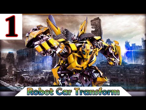 Bee Robot Car Transformation Game: Robot Car Games EP-1