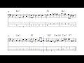 Coco Montoya - You Didn't Think About That - Bass Tabs with Bass Transcription