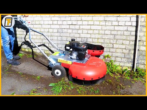 ⚡ It EFFORTLESSLY RIPS OUT All Sorts Of Weed! - Satisfying Driveway Cleaning & Sweeper Machines