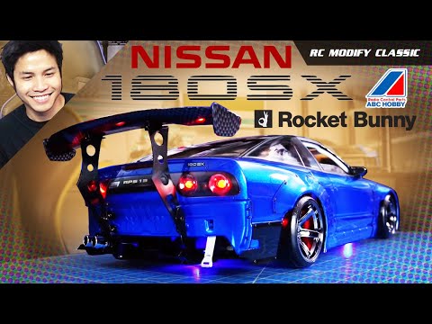 RC Modify S1 25 Part 2 | NISSAN 180SX Rocket Bunny - RC Car