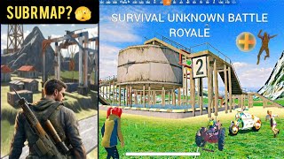 Survival Unknown Battle Royal map 🫣 subr new map 😌 #subr #new #map #yaad 