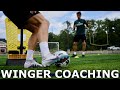 WINGER Movement Training Session | Coaching Tips For Wingers