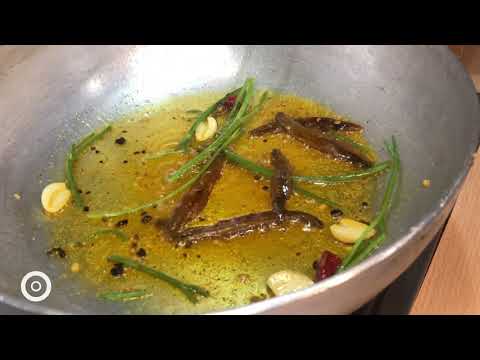 Pasta con mollica e alici alla calabrese - Chef Andrea Magno - Cinque Fuochi