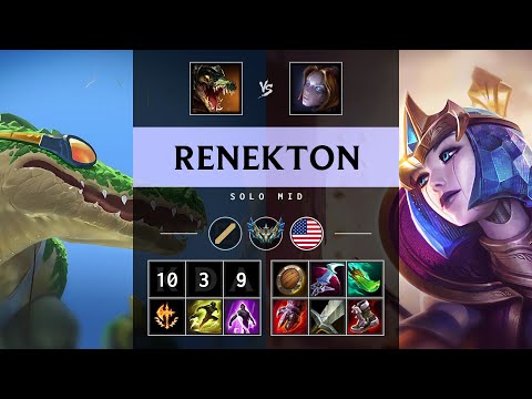 Renekton Mid vs Orianna - NA Challenger Patch 25.13