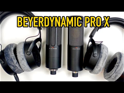 New Beyerdynamic PRO X Lineup - m90, m70 mics and DT 700 and DT 900 headphones| Booth Junkie