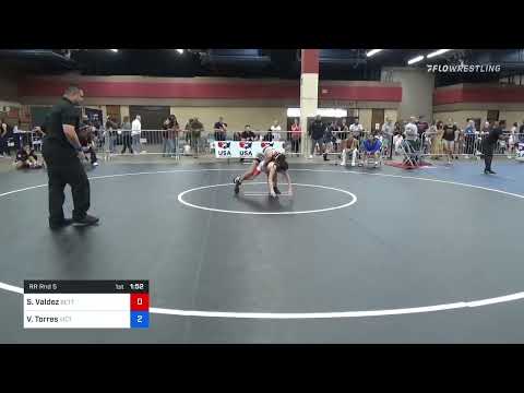 65 Lbs Rr Rnd 5 - Sophia Valdez, Betterman Elite Wrestling Vs Vanessa Torres, Victory Wrestling-Ce
