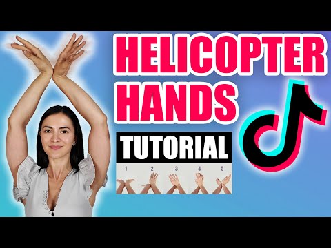 Helicopter Hands Spin TUTORIAL Step By Step (TikTok Figure 8)