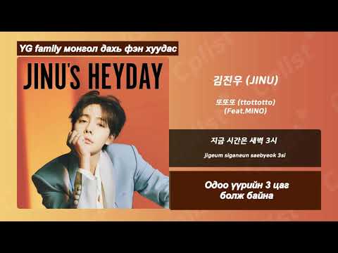 [MGL SUB] JINU (진우) - Call Anytime (또또또) feat.MINO