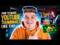 How to Make a Thumbnail for YouTube Videos with Glow Effect: Quick and Easy tutorial for Beginners