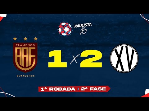 Melhores Momentos de Flamengo 1 x 2 XV de Piracicaba  - Rodada 1 - 2ª Fase - Paulista Sub-20 - 2021