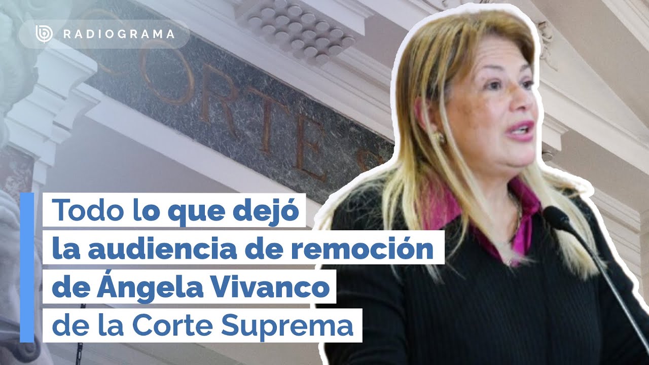 Todo lo que dejó la audiencia de remoción de Ángela Vivanco de la Corte Suprema