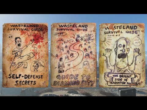 Fallout 4 - Wasteland Survival Guide Magazine Locations