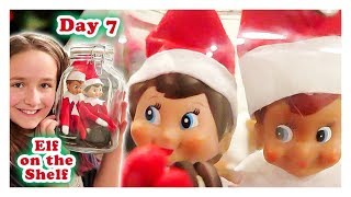 Elves Tell Madison She&#39;s on Santa&#39;s Naughty List? | Christmas 2017 Elf on the Shelf Vlog Day 7