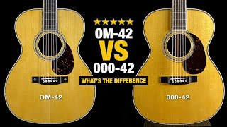 Video thumbnail for Martin 000-42 vs OM-42 – What's the Difference? by Acoustic Letter