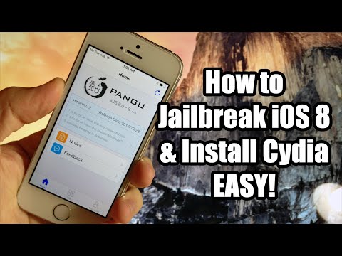 How To Jailbreak iOS 8 - 8.1 & Install Cydia with Pangu - EASY! (Windows)