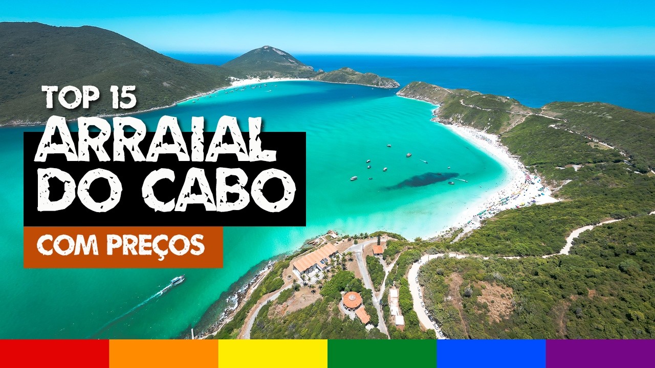 O que fazer em ARRAIAL DO CABO RJ: Melhores Praias e Roteiro de 1 a 3 dias no Caribe Brasileiro