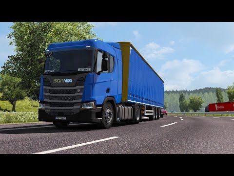 ETS2 1.32 open beta New Scania R450 Hamburg - Berlin