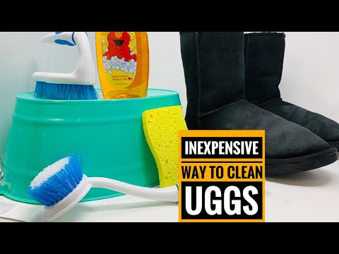 VLOGTOBER Day 9- Dollar Tree Ugg Cleaning Kit
