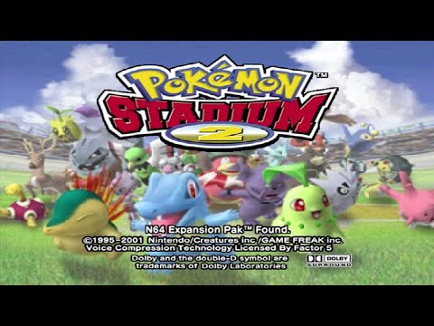 Pokémon Stadium 2 (Rentals Only) - [100% FULL GAME WALKTHROUGH] - [N64 GAMEPLAY] - No Commentary