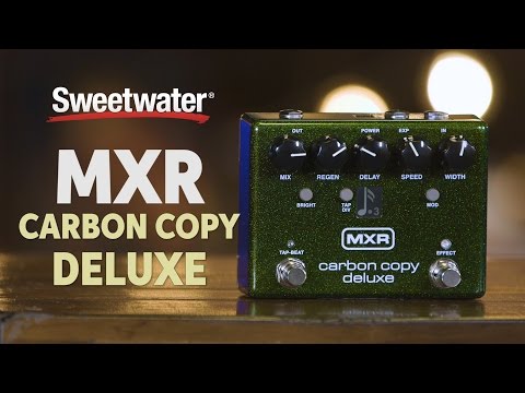 Видео-обзор товара Педаль эффектов MXR M292 Carbon Copy Deluxe Delay