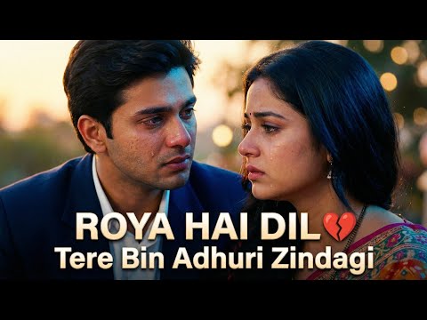 Roya Hai Dil 💔 | 90s Sad Love Song | Tere Bin Adhuri Zindagi | Heart Touching Breakup Song 2026