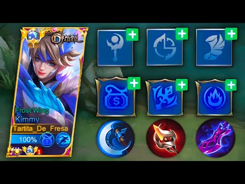 KIMMY BEST BUILD AND EMBLEM TO GET MAX DAMAGE