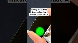 Luxury Black Jade Nothing Pendant#jewelry #earrings #pendant #ring #gemstone #necklace#bangles #gems