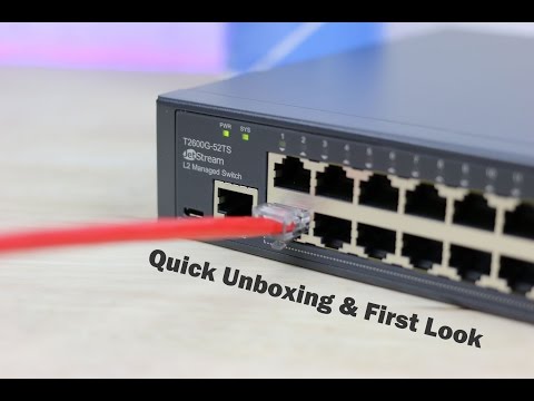 Black t2600g-52ts tp link network switch