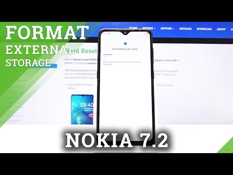 How to Format SD Card in NOKIA 7.2 – Delete Files