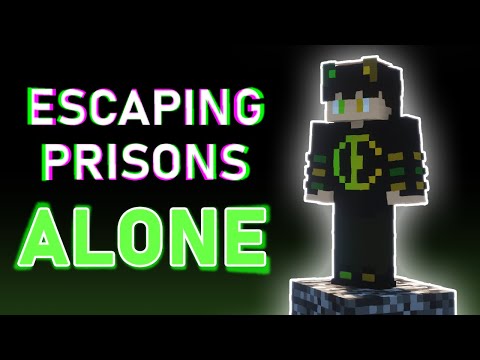 Escaping Minecraft Prisons Alone As Prisoner [Ivory Parody]