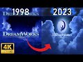 DreamWorks Logo Evolution 1998 2023 4k