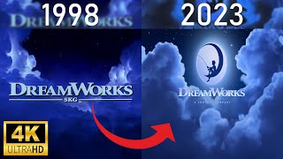 DreamWorks Logo Evolution (1998-2023) 4k