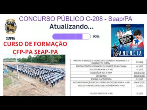 SEAP-PA: ATUALIZANDO O CERTAME ATÉ O RESULTADO FINAL DA 2º FASE DIA 13/12/2022