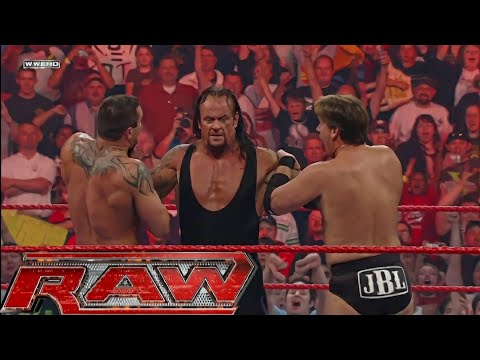 Randy Orton, Edge,JBL & Chavo Guerrero vs Triple H, Undertaker, John Cena &Kane Pt.2 RAW Apr 21,2008
